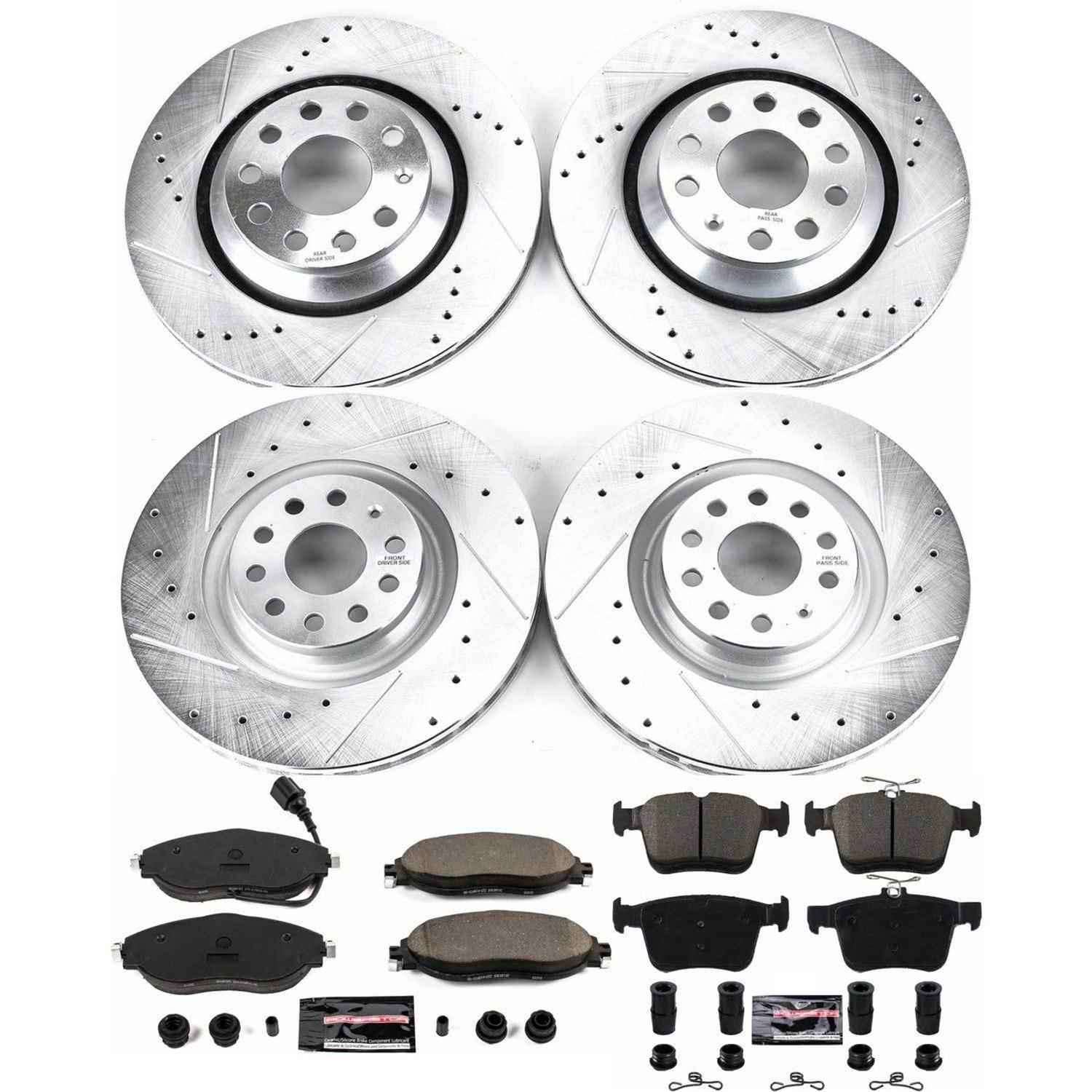 PowerStop Z23 Evolution Sport Brake Upgrade Kits K7253