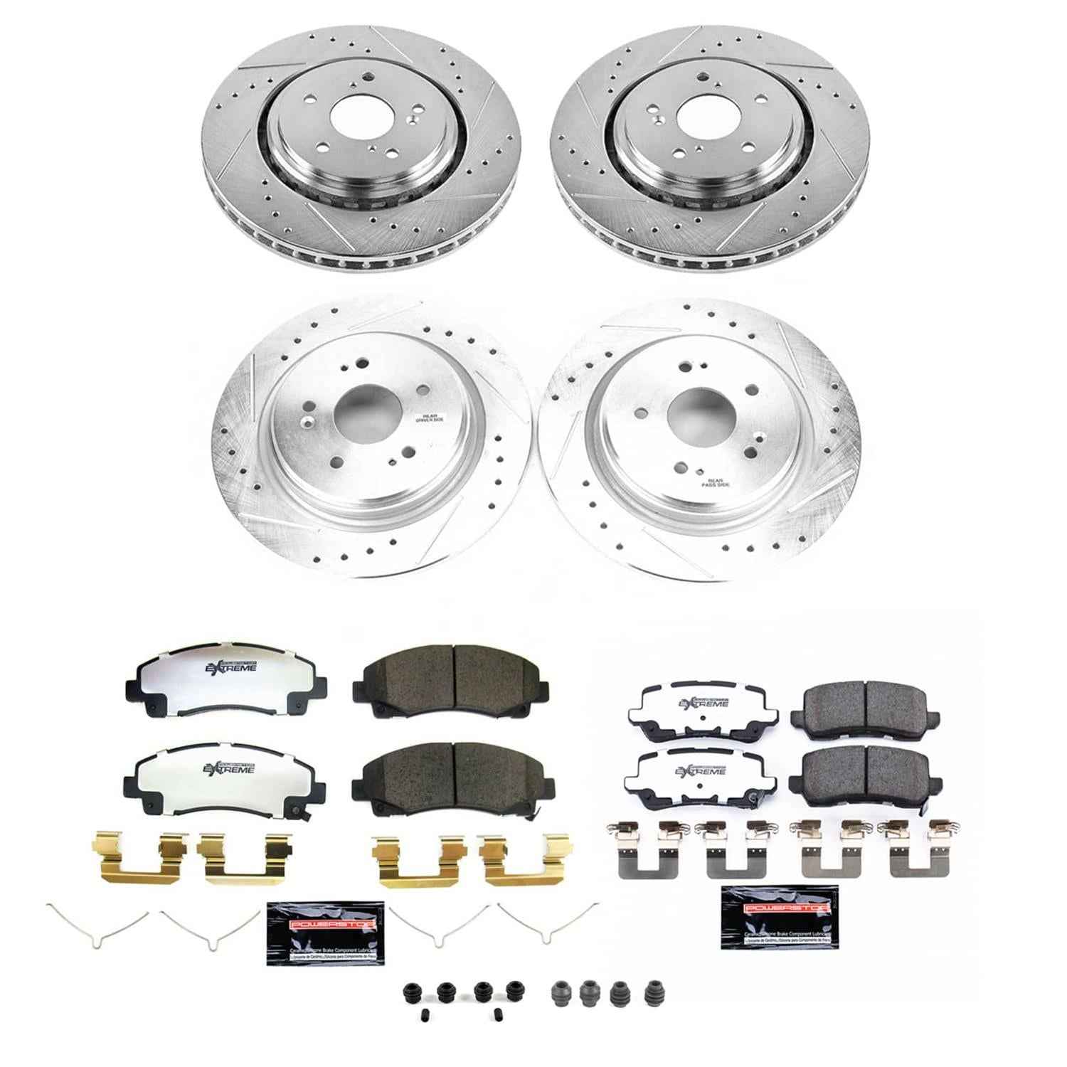 PowerStop Z26 Street Warrior Brake Upgrade Kits for 2015-2020 TLX - K7284-26