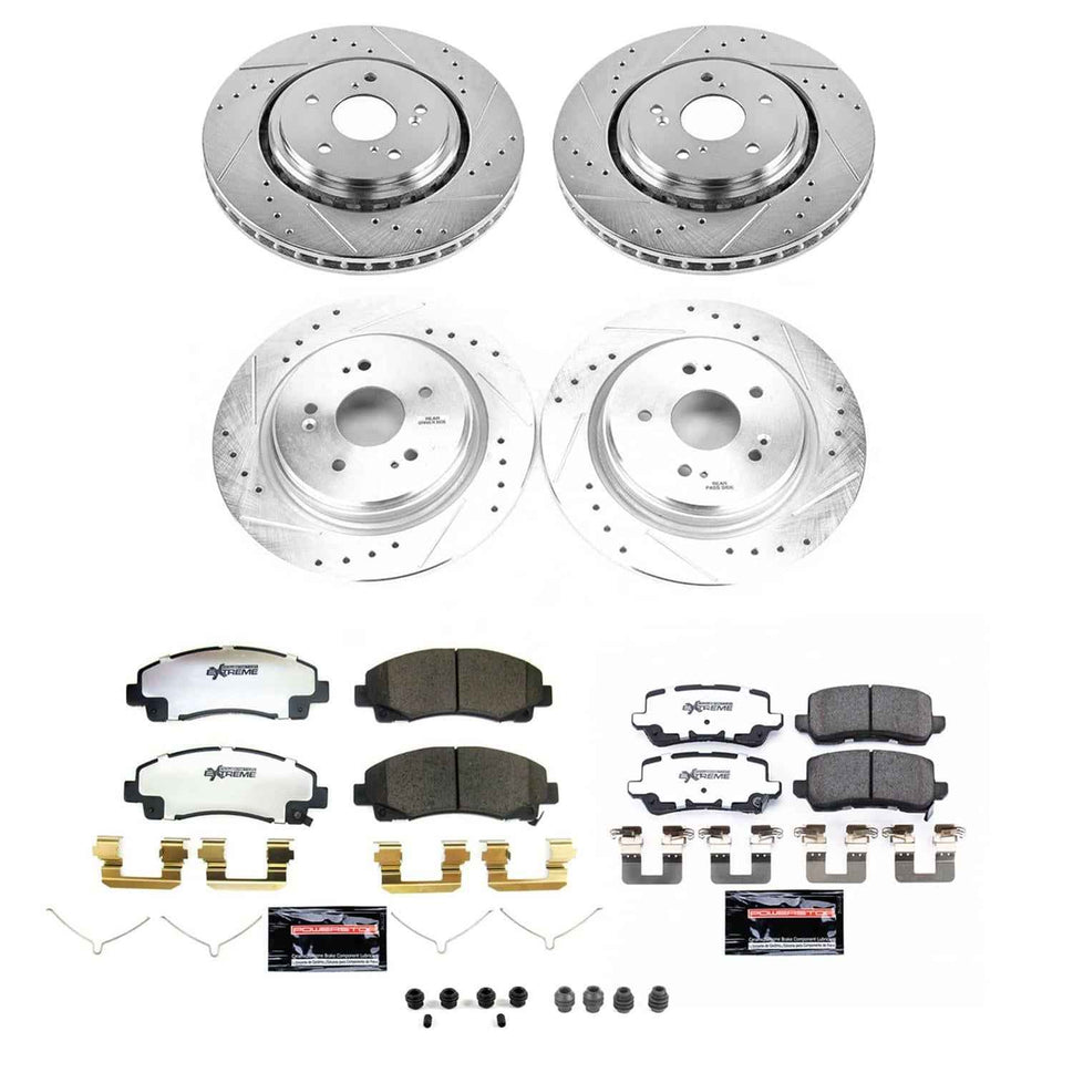 PowerStop Z26 Street Warrior Brake Upgrade Kits for 2015-2020 TLX - K7284-26