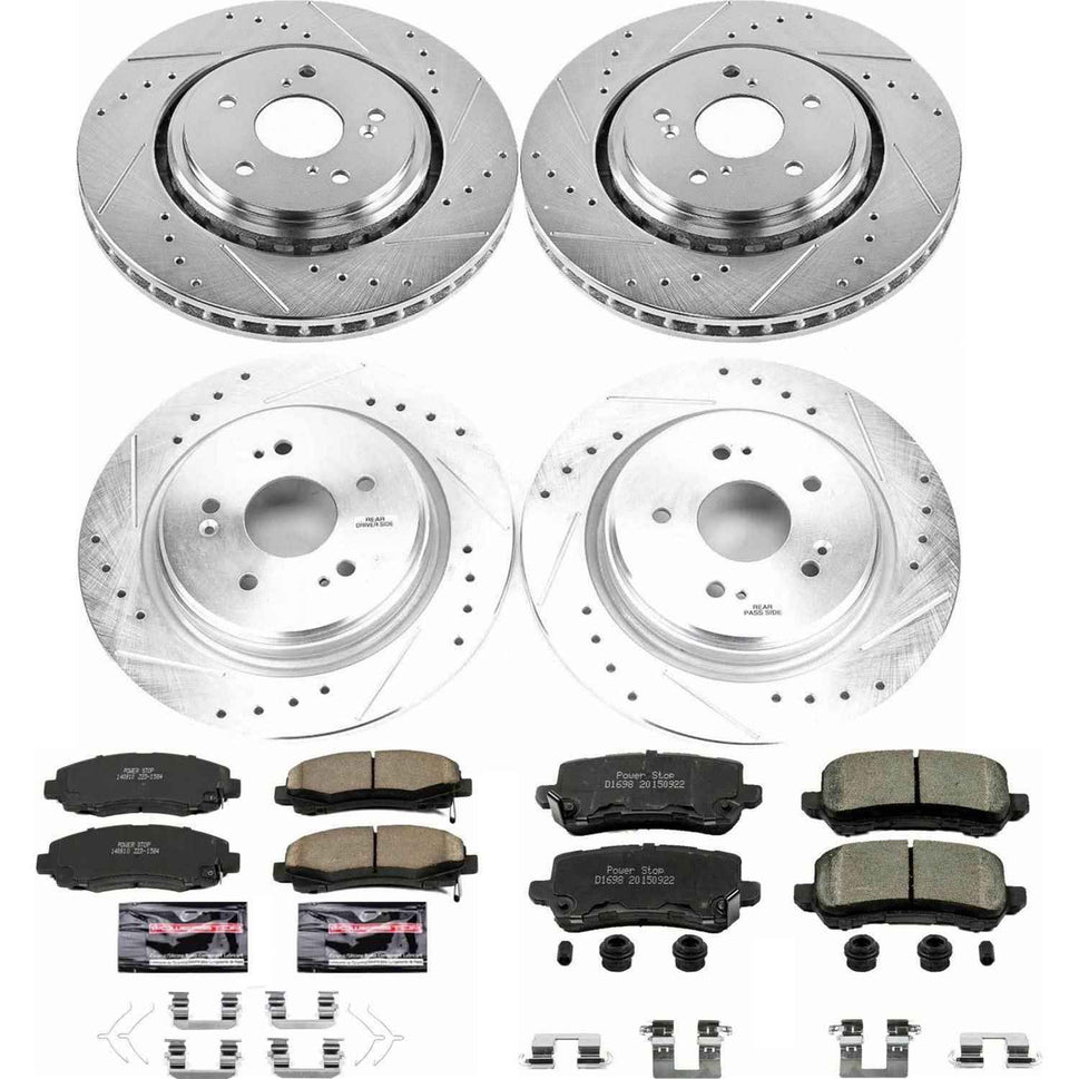 PowerStop Z23 Evolution Sport Brake Upgrade Kits for 2015-2020 TLX - K7284