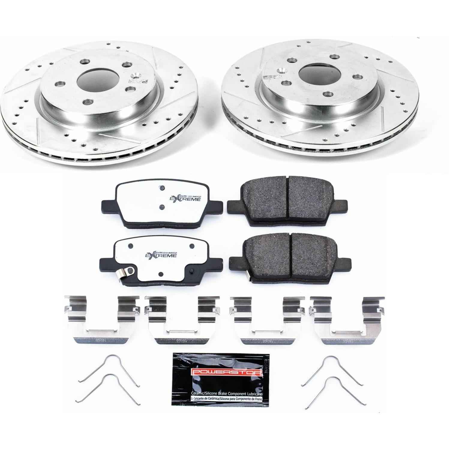 PowerStop Z26 Street Warrior Brake Upgrade Kits for 2016-2024 CAMARO, 2016-2019 CT6 - K7289-26