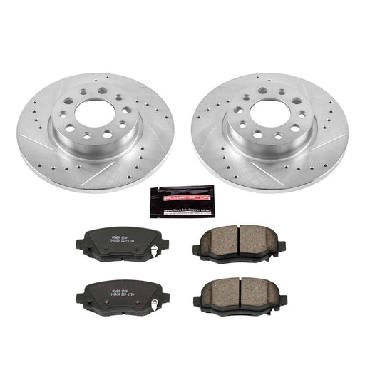 PowerStop Z23 Evolution Sport Brake Upgrade Kits for 2016-2020 500X, 2015-2023 RENEGADE - K7301 PowerStop Autoparts