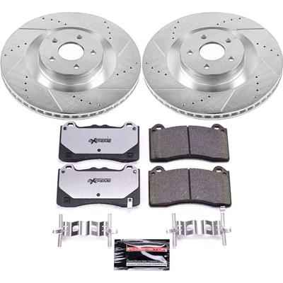 PowerStop Z26 Street Warrior Brake Upgrade Kits for 2016-2018 FOCUS - K7318-26 PowerStop Autoparts