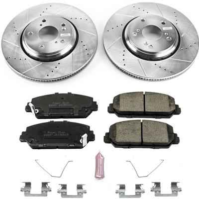 PowerStop Z23 Evolution Sport Brake Upgrade Kits for 2016-2017 ACCORD, 2017-2020 CIVIC, 2017-2022 ILX - K7347 PowerStop Autoparts
