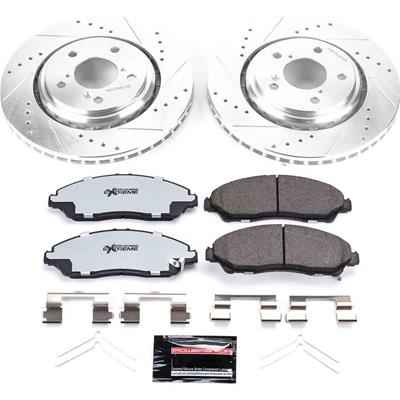 PowerStop Z36 Truck and Tow Brake Upgrade Kits for 2017-2020 MDX, 2016-2022 PILOT, 2017-2025 RIDGELINE - K7352-36 PowerStop Autoparts