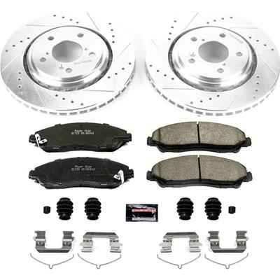 PowerStop Z23 Evolution Sport Brake Upgrade Kits for 2017-2020 MDX, 2016-2022 PILOT, 2017-2025 RIDGELINE - K7352 PowerStop Autoparts
