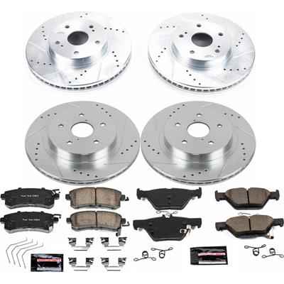 PowerStop Z23 Evolution Sport Brake Upgrade Kits for 2016-2019 LEGACY - K7357 PowerStop Autoparts