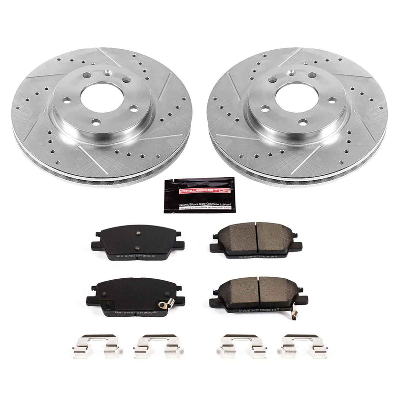 PowerStop Z23 Evolution Sport Brake Upgrade Kits K7400 PowerStop Autoparts