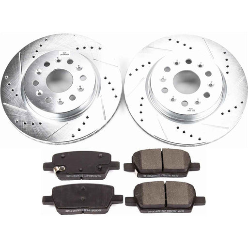 PowerStop Z23 Evolution Sport Brake Upgrade Kits K7411 PowerStop Autoparts