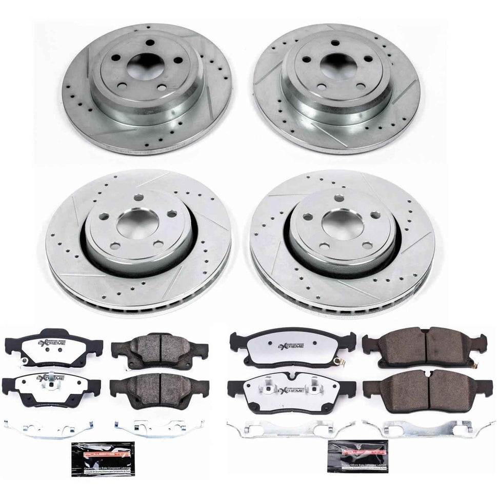 PowerStop Z36 Truck and Tow Brake Upgrade Kits for 2017-2020 GRAND CHEROKEE - K7413-36