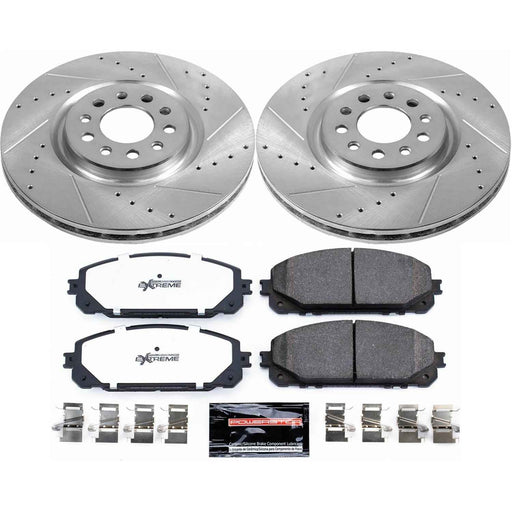 PowerStop Z36 Truck and Tow Brake Upgrade Kits for 2016-2023 CHEROKEE - K7414-36 PowerStop Autoparts