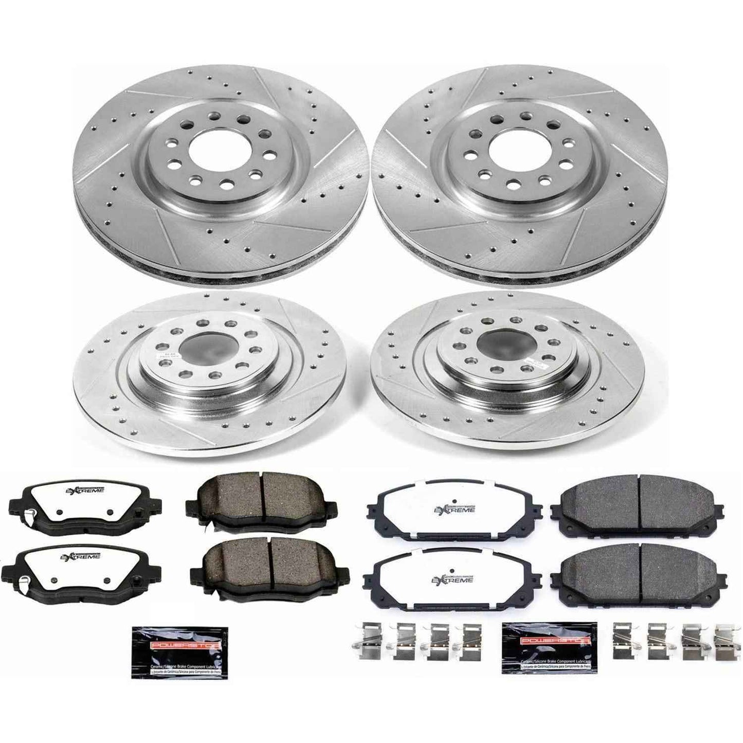 PowerStop Z36 Truck and Tow Brake Upgrade Kits for 2016-2023 CHEROKEE - K7415-36