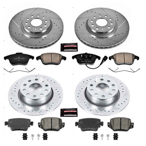 PowerStop Z23 Evolution Sport Brake Upgrade Kits for 2015-2020 PASSAT - K7501 PowerStop Autoparts