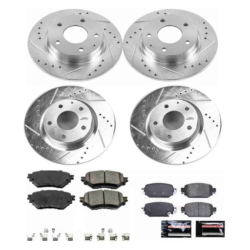 PowerStop Z23 Evolution Sport Brake Upgrade Kits for 2017-2018 3 - K7518 PowerStop Autoparts
