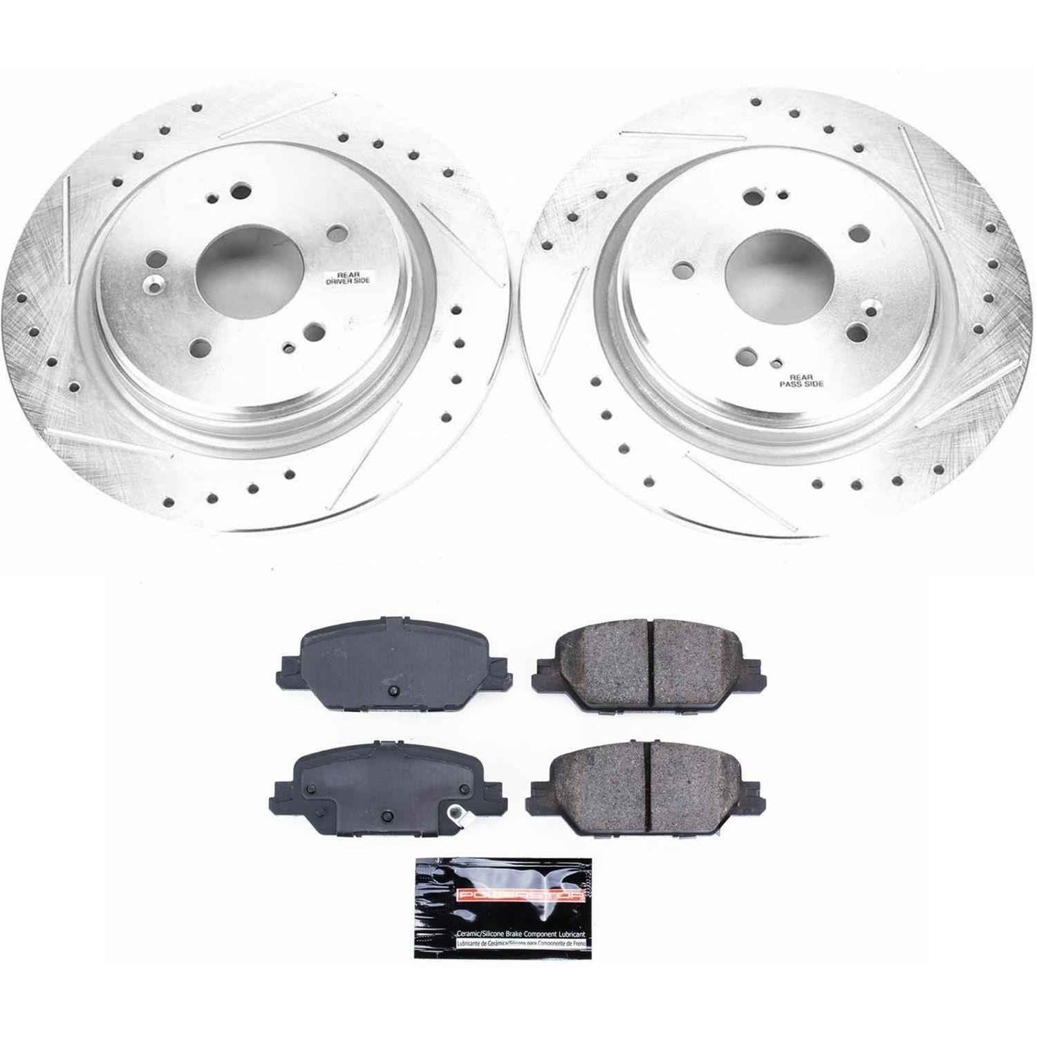 PowerStop Z23 Evolution Sport Brake Upgrade Kits for 2017-2025 CR-V - K7528