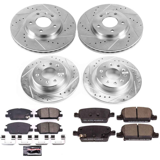 PowerStop Z23 Evolution Sport Brake Upgrade Kits for 2016-2020 MALIBU - K7567 PowerStop Autoparts