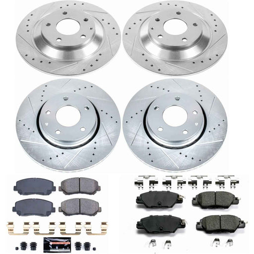 PowerStop Z23 Evolution Sport Brake Upgrade Kits for 2016-2024 CX-5 - K7609 PowerStop Autoparts