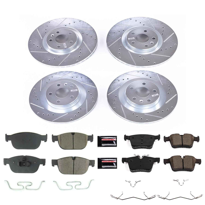 PowerStop Z23 Evolution Sport Brake Upgrade Kits K7644 PowerStop Autoparts
