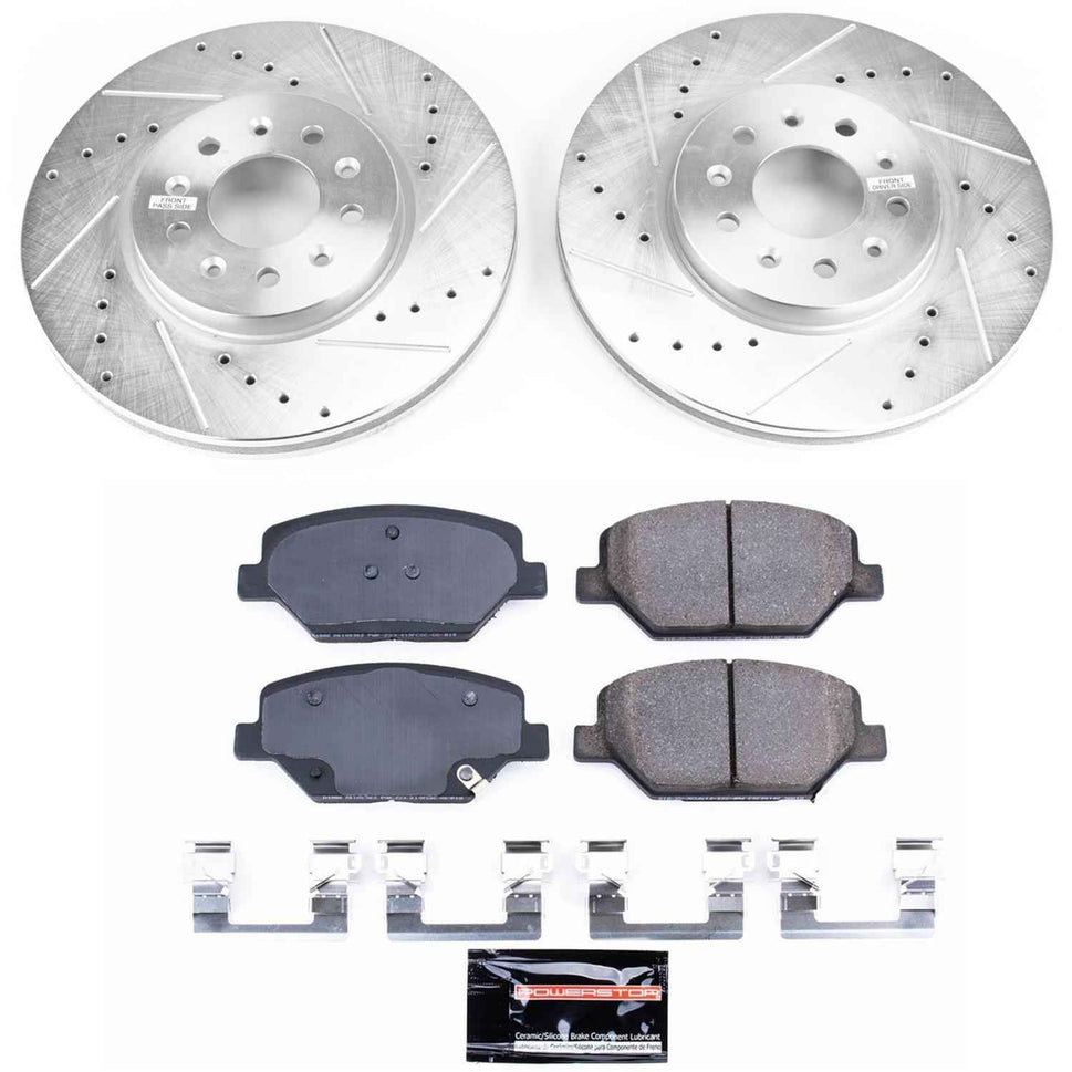 PowerStop Z23 Evolution Sport Brake Upgrade Kits K7661