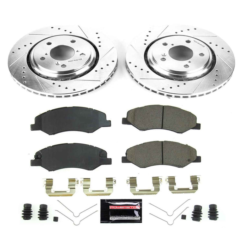 PowerStop Z23 Evolution Sport Brake Upgrade Kits for 2018-2025 ODYSSEY - K7670 PowerStop Autoparts