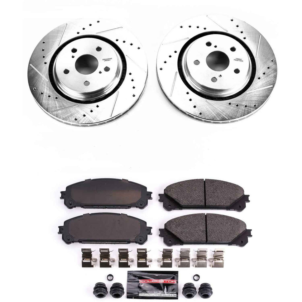 PowerStop Z23 Evolution Sport Brake Upgrade Kits K7688