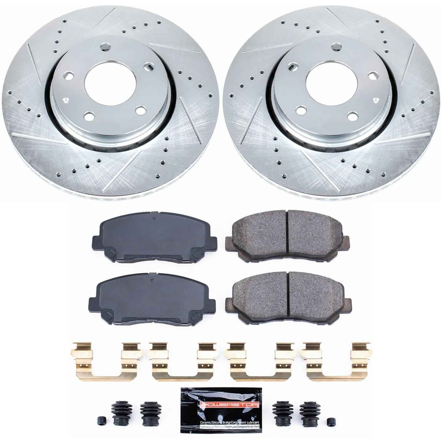 PowerStop Z23 Evolution Sport Brake Upgrade Kits for 2016-2024 CX-5 - K7689