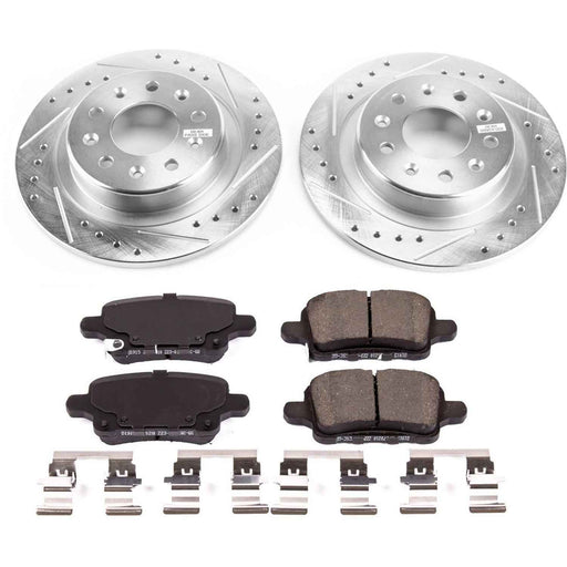 PowerStop Z23 Evolution Sport Brake Upgrade Kits for 2018-2021 EQUINOX, 2019 LACROSSE, 2021 TERRAIN - K7721 PowerStop Autoparts