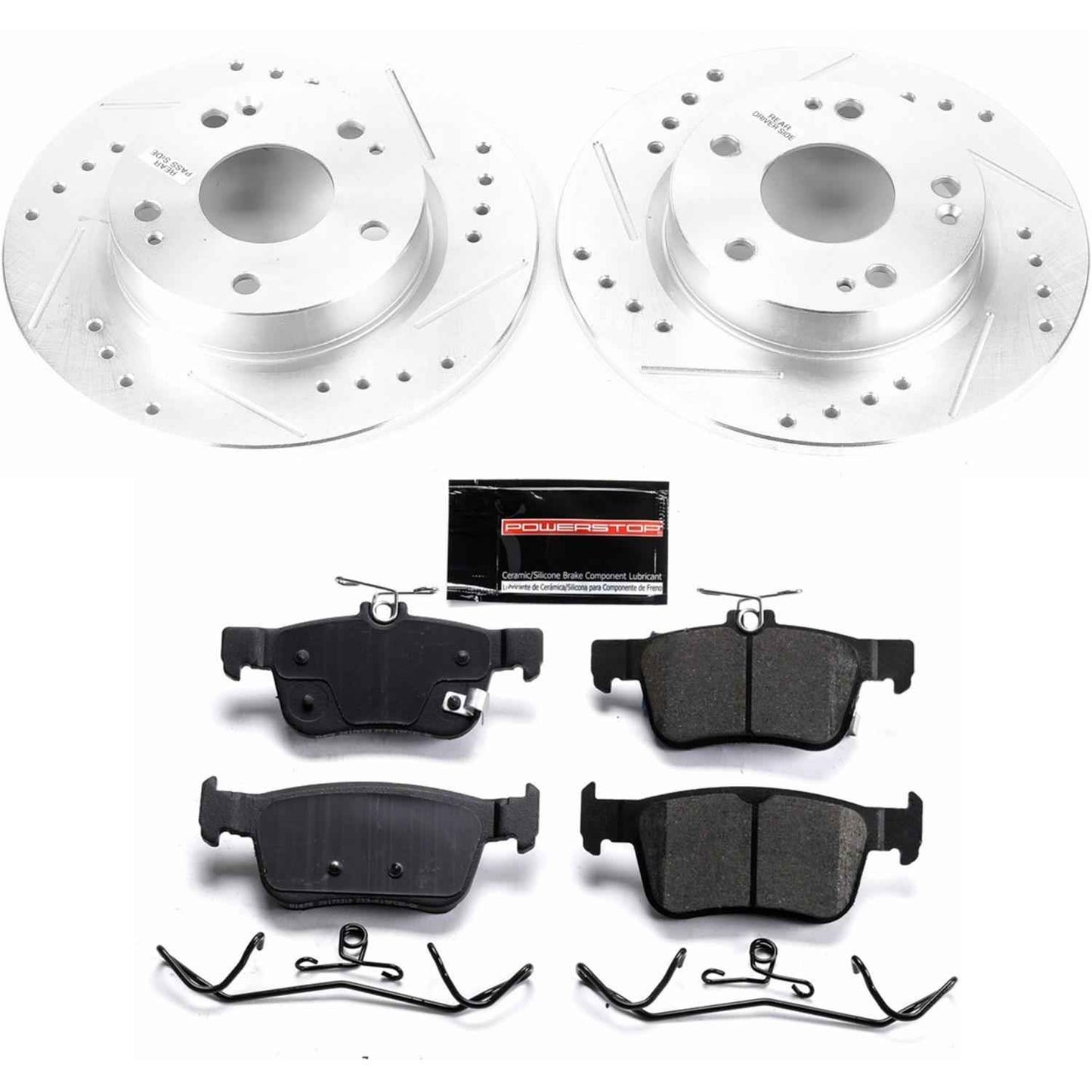 PowerStop Z23 Evolution Sport Brake Upgrade Kits for 2016-2021 CIVIC - K7725