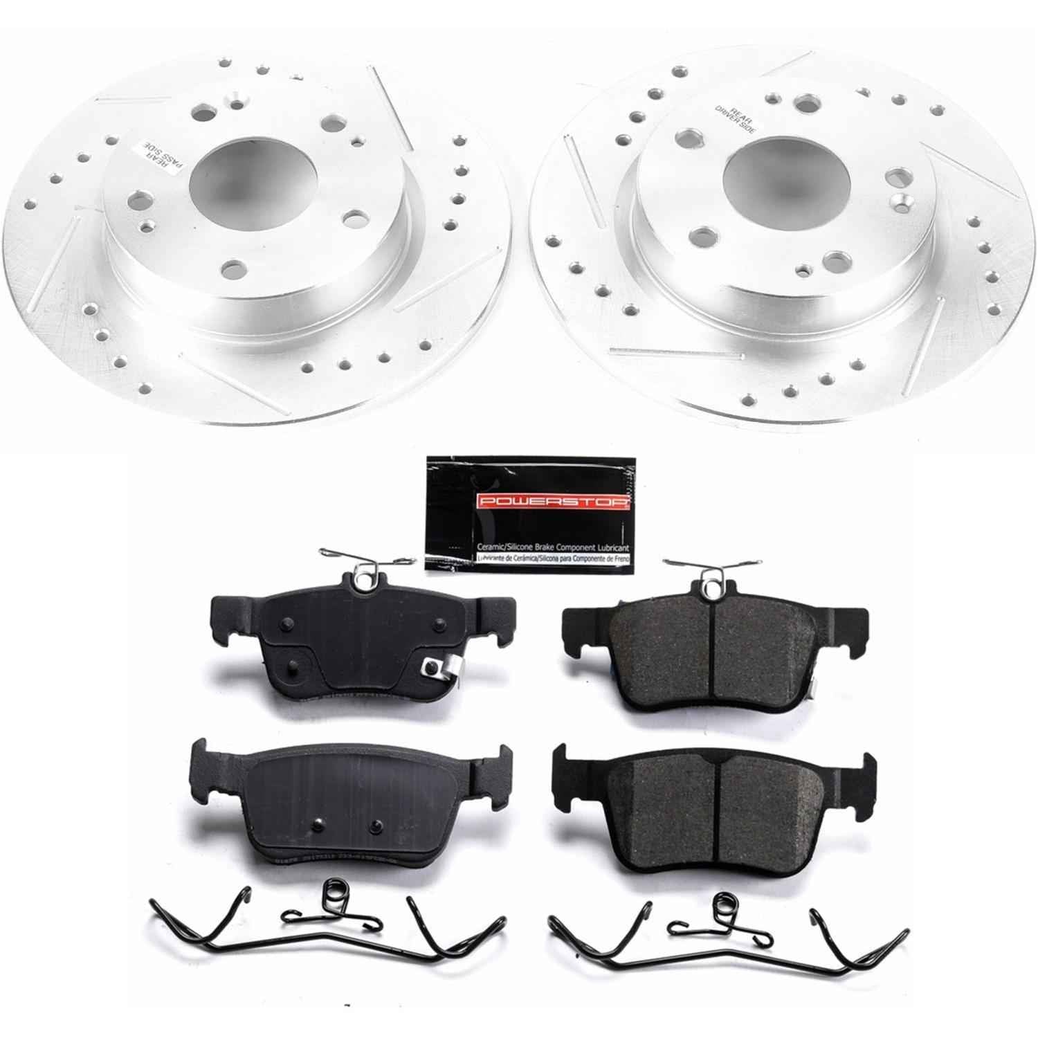 PowerStop Z23 Evolution Sport Brake Upgrade Kits for 2016-2021 CIVIC - K7725