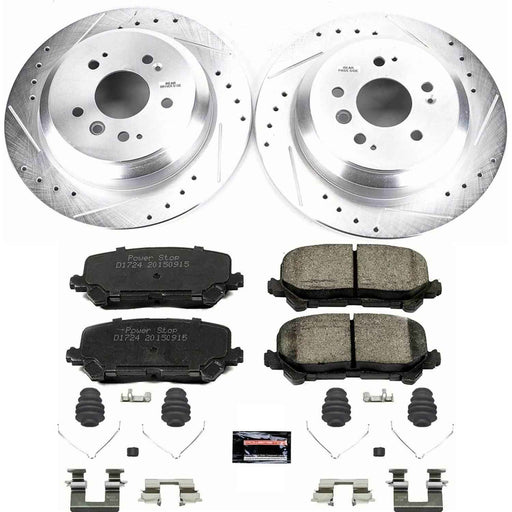 PowerStop Z23 Evolution Sport Brake Upgrade Kits for 2019-2025 PASSPORT, 2016-2022 PILOT, 2017-2025 RIDGELINE - K7727 PowerStop Autoparts