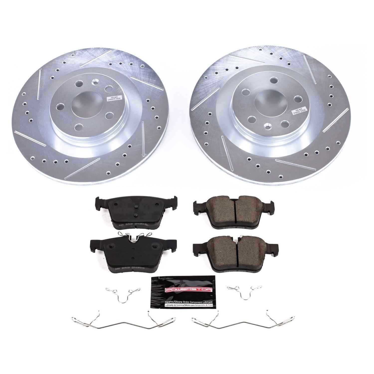 PowerStop Z23 Evolution Sport Brake Upgrade Kits K7757