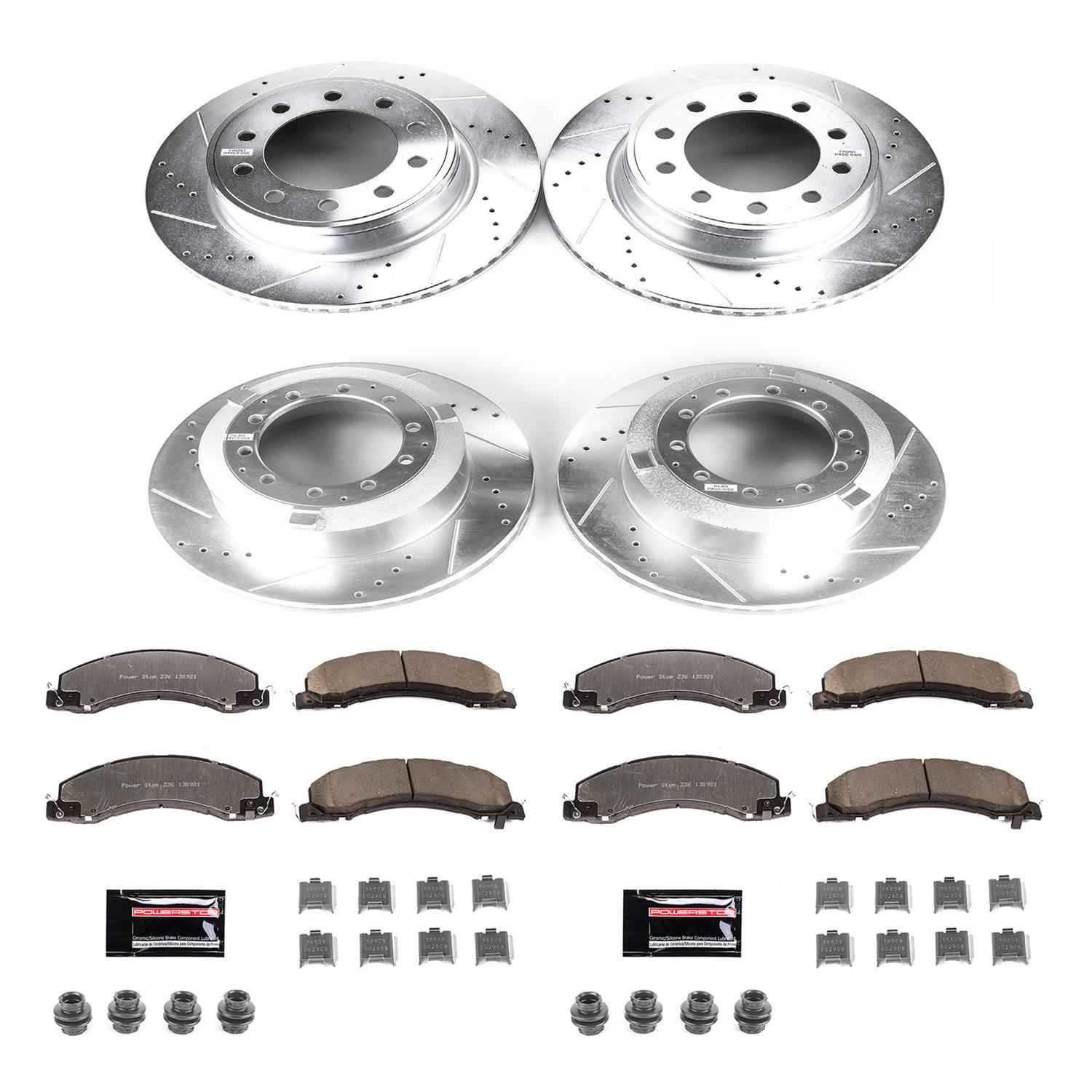 PowerStop Z36 Truck and Tow Brake Upgrade Kits for 2013-2024 4500, 5500 - K7818-36