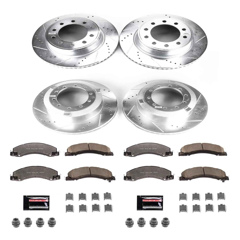 PowerStop Z36 Truck and Tow Brake Upgrade Kits for 2013-2024 4500, 5500 - K7818-36