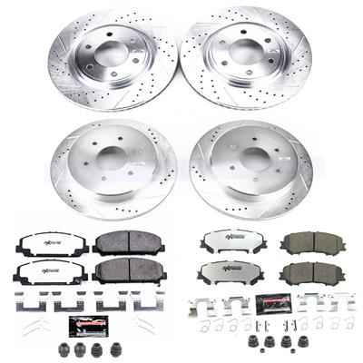 PowerStop Z36 Truck and Tow Brake Upgrade Kits for 2017-2024 TITAN - K7866-36 PowerStop Autoparts