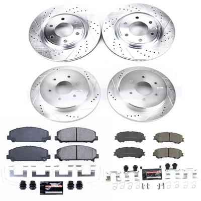PowerStop Z23 Evolution Sport Brake Upgrade Kits for 2017-2024 TITAN - K7866 PowerStop Autoparts