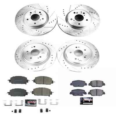 PowerStop Z23 Evolution Sport Brake Upgrade Kits for 2017-2025 CR-V - K7873 PowerStop Autoparts
