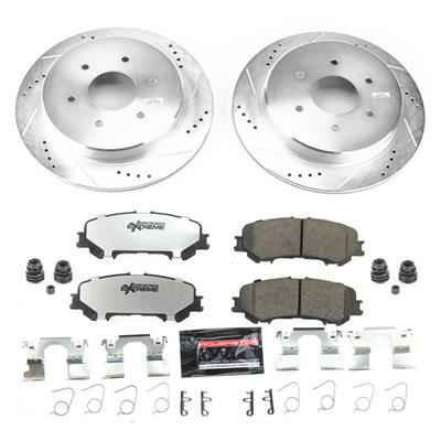 PowerStop Z36 Truck and Tow Brake Upgrade Kits for 2017-2024 TITAN - K7874-36 PowerStop Autoparts