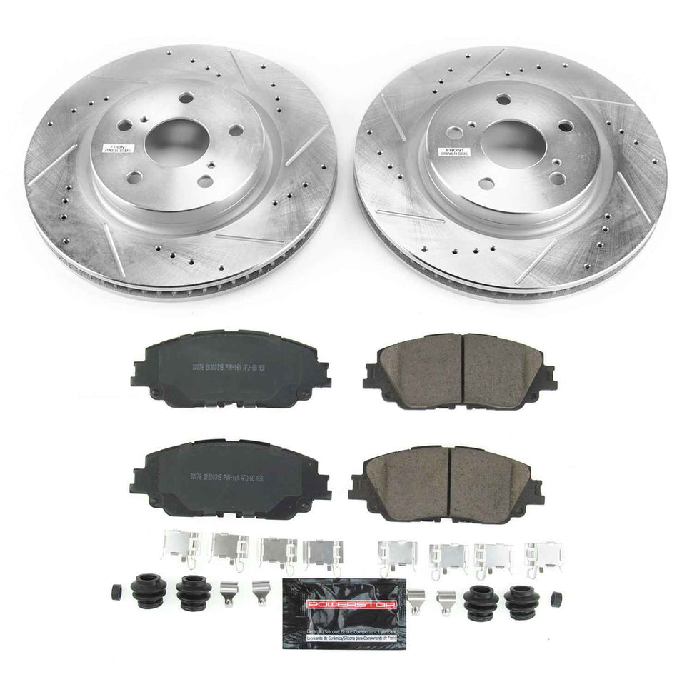PowerStop Z23 Evolution Sport Brake Upgrade Kits K7895