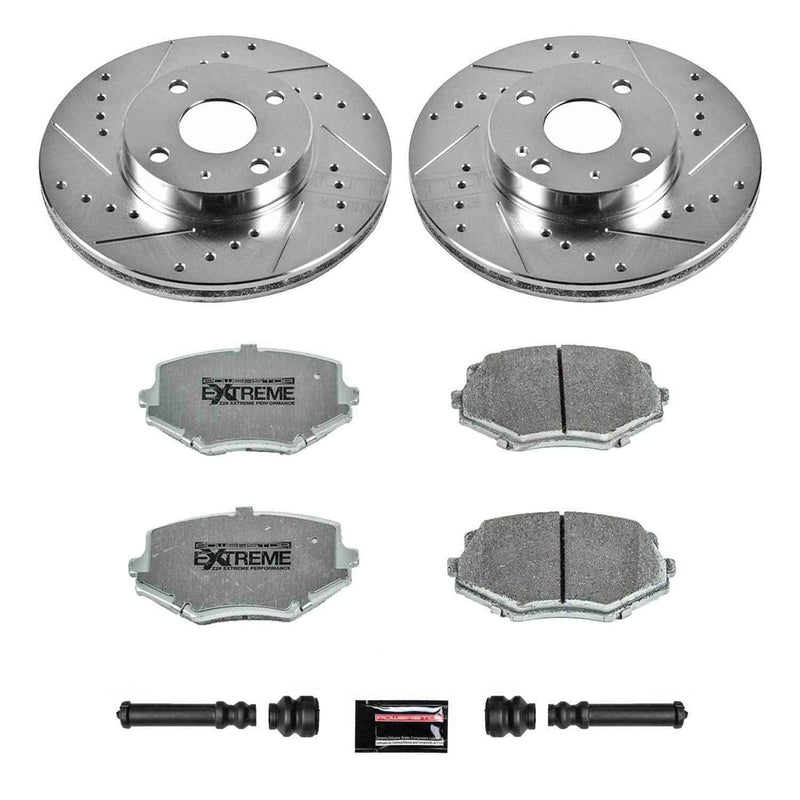 PowerStop Z26 Street Warrior Brake Upgrade Kits for 1994-2005 MIATA - K793-26 PowerStop Autoparts