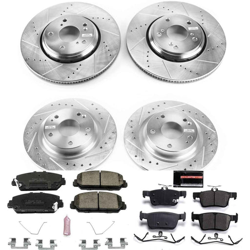 PowerStop Z23 Evolution Sport Brake Upgrade Kits for 2017-2020 CIVIC - K7935 PowerStop Autoparts