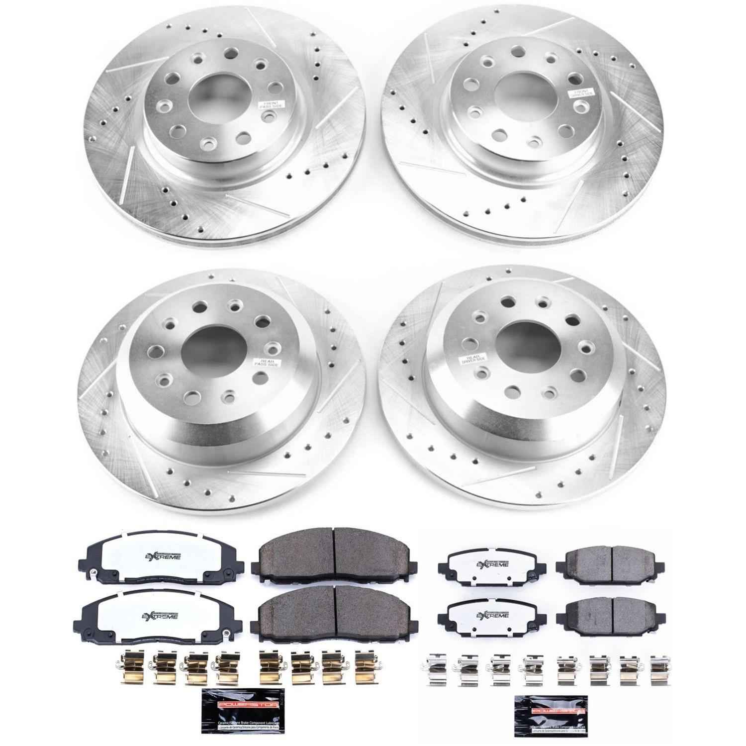 PowerStop Z36 Truck and Tow Brake Upgrade Kits for 2018-2024 WRANGLER - K7939-36