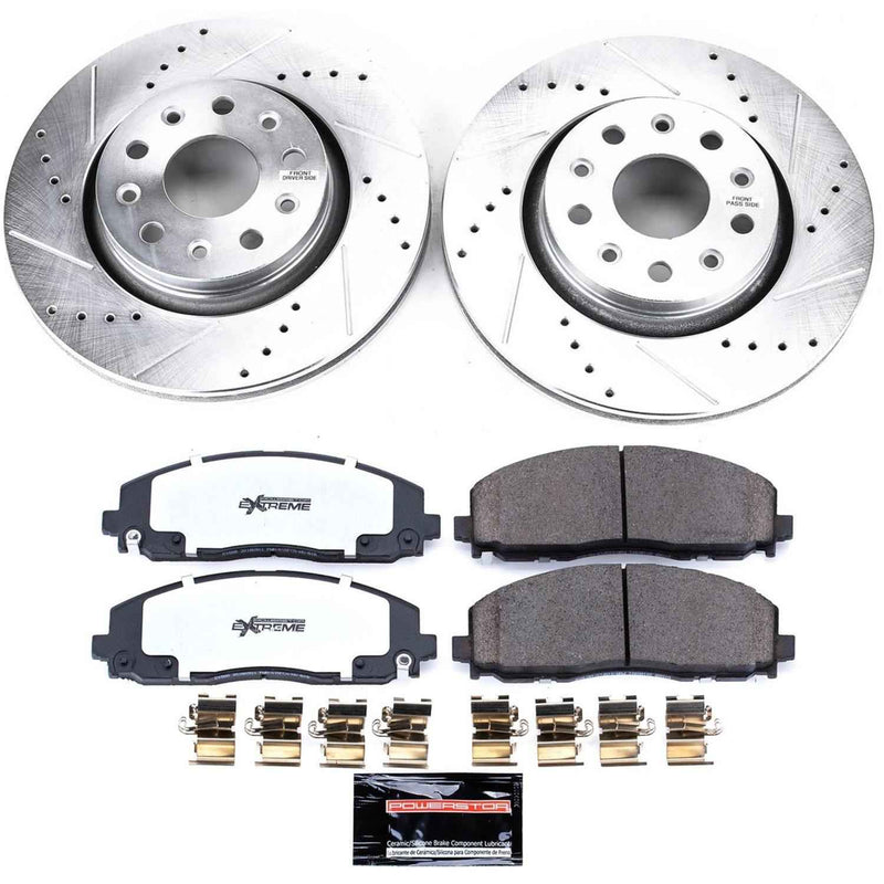 PowerStop Z36 Truck and Tow Brake Upgrade Kits for 2020-2023 GLADIATOR, 2018-2022 WRANGLER - K7940-36 PowerStop Autoparts