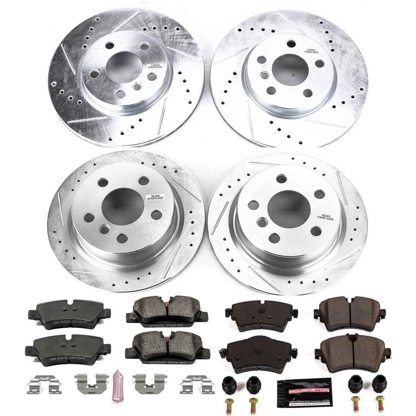 PowerStop Z23 Evolution Sport Brake Upgrade Kits for 2014-2021 COOPER - K7981