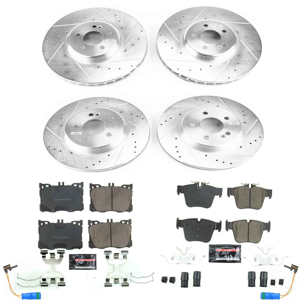 PowerStop Z23 Evolution Sport Brake Upgrade Kits K7988