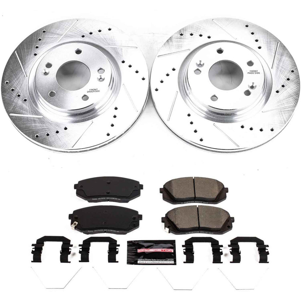 PowerStop Z23 Evolution Sport Brake Upgrade Kits K8011
