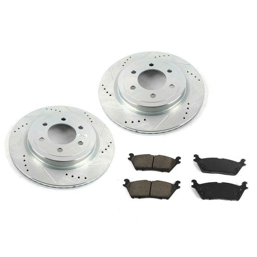 PowerStop Z23 Evolution Sport Brake Upgrade Kits for 2018-2021 EXPEDITION, NAVIGATOR, 2018-2020 F-150 - K8030 PowerStop Autoparts