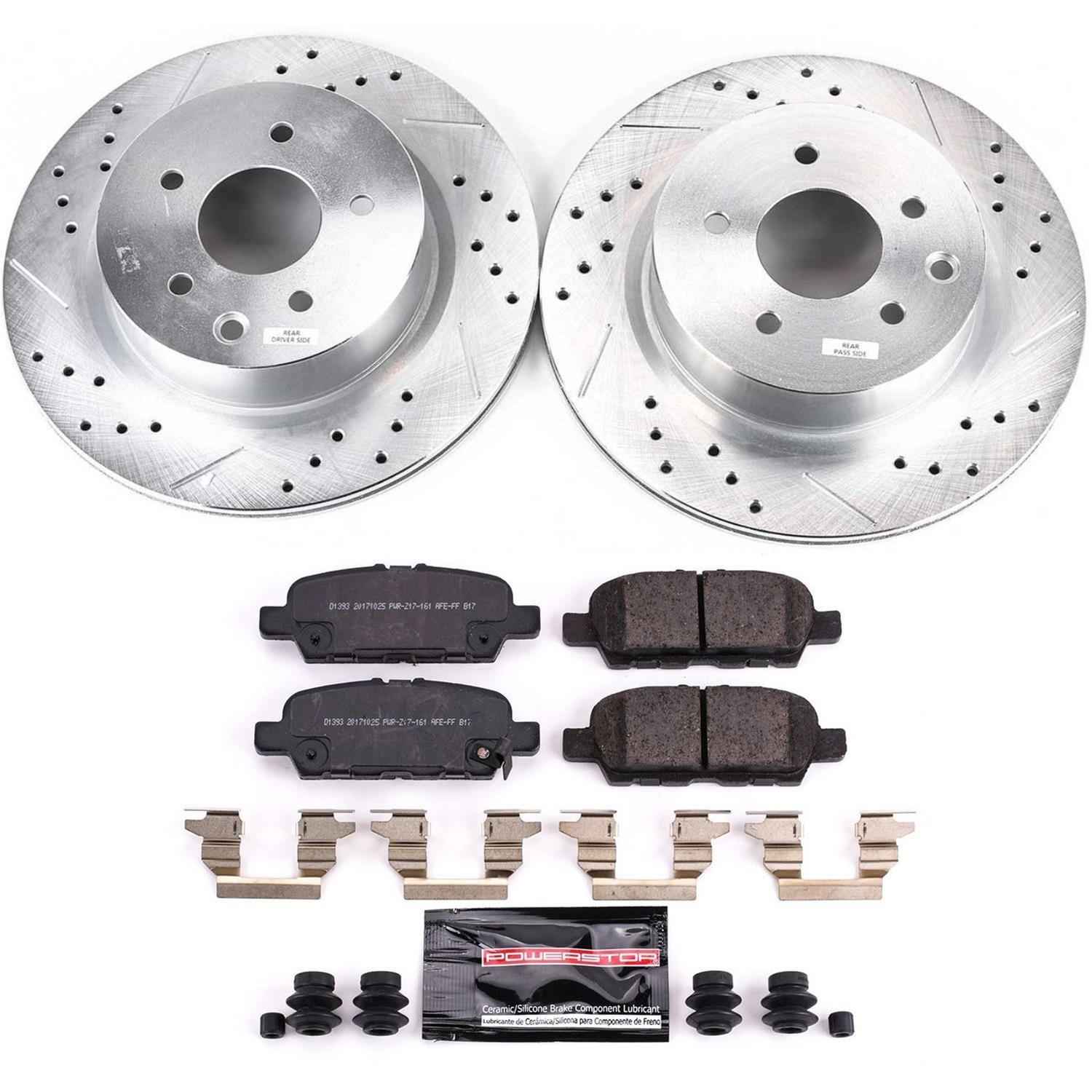 PowerStop Z23 Evolution Sport Brake Upgrade Kits K8062