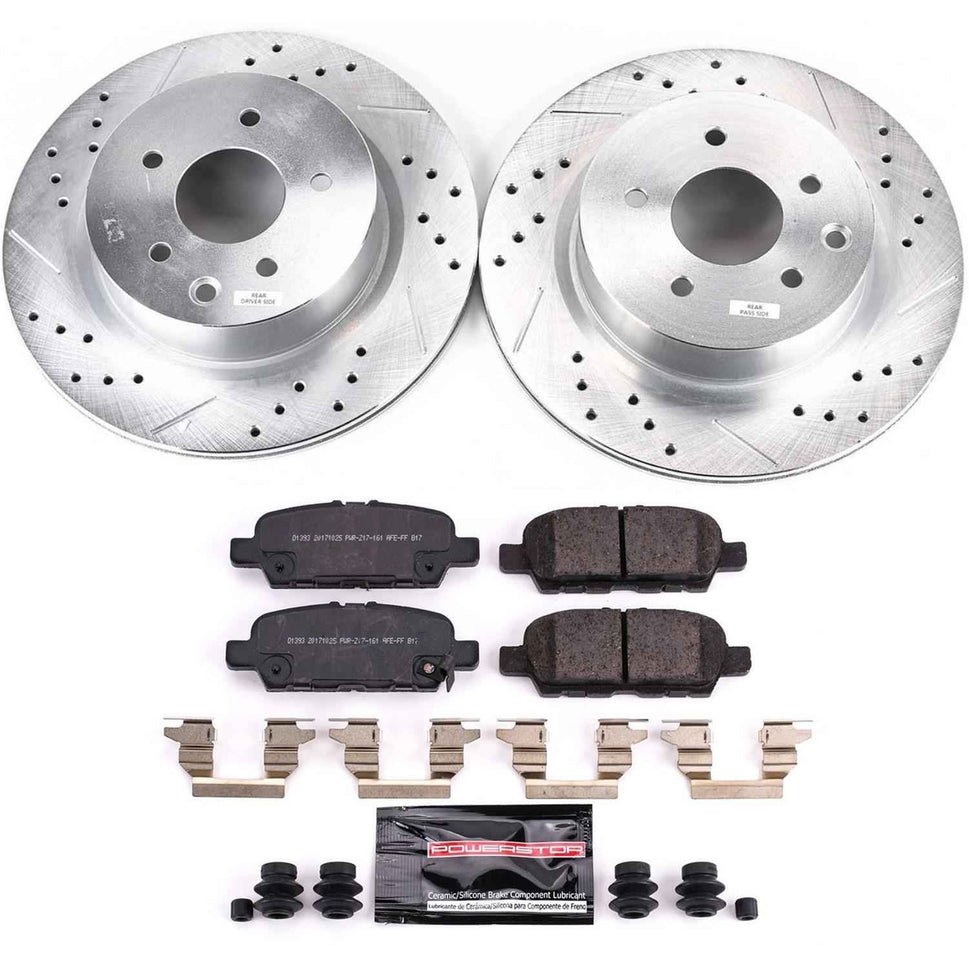 PowerStop Z23 Evolution Sport Brake Upgrade Kits K8062