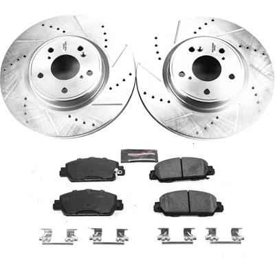 PowerStop Z23 Evolution Sport Brake Upgrade Kits for 2018-2025 ACCORD, 2022-2024 CIVIC, 2023-2025 INTEGRA - K8165