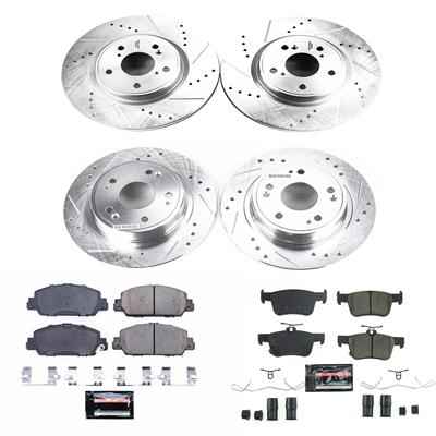 PowerStop Z23 Evolution Sport Brake Upgrade Kits for 2018-2025 ACCORD - K8166 PowerStop Autoparts